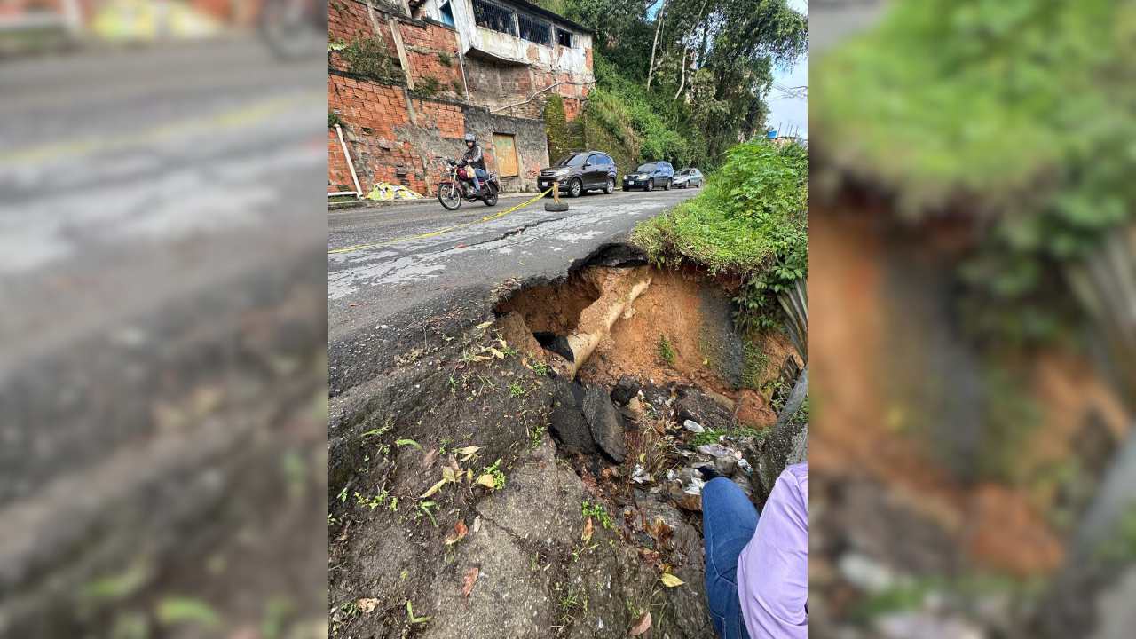 Fraija inspecciona falla de borde en Los Teques