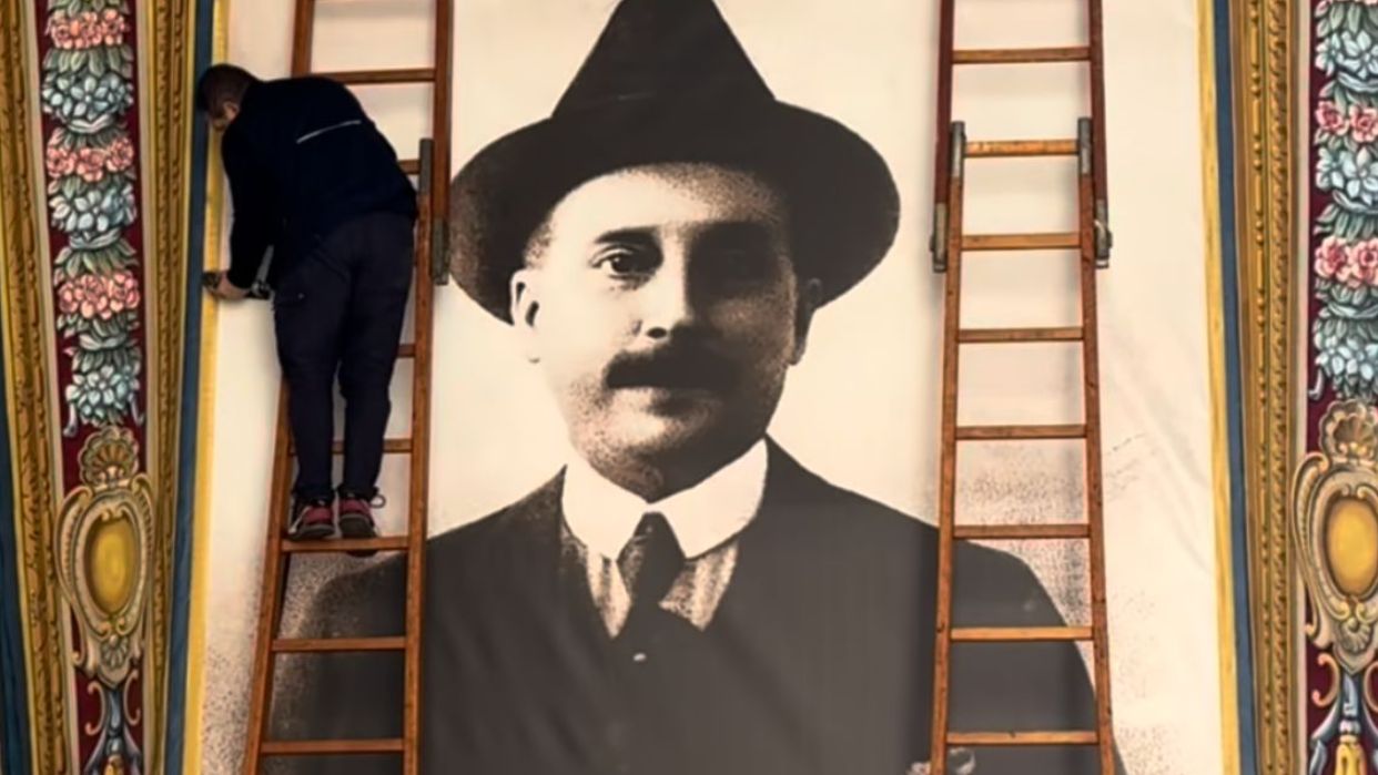 Vaticano expone gigantografía de José Gregorio Hernández