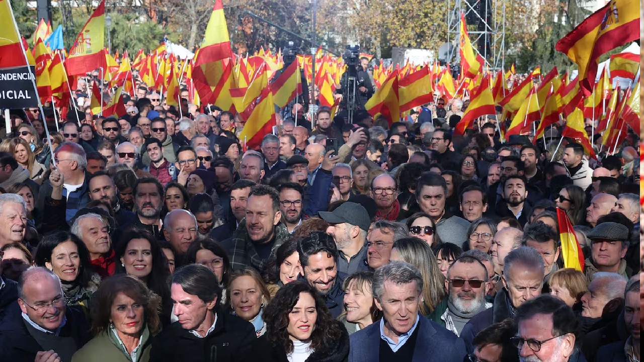 El Partido Popular de España se manifiesta en contra de Sánchez