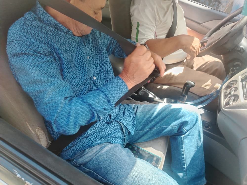 Estimulan el uso correcto del cinturón de seguridad