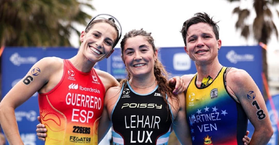 Venezolana gana bronce en triatlón de Chile