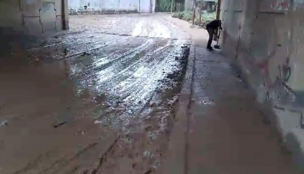 Atienden a sectores afectados con lluvias