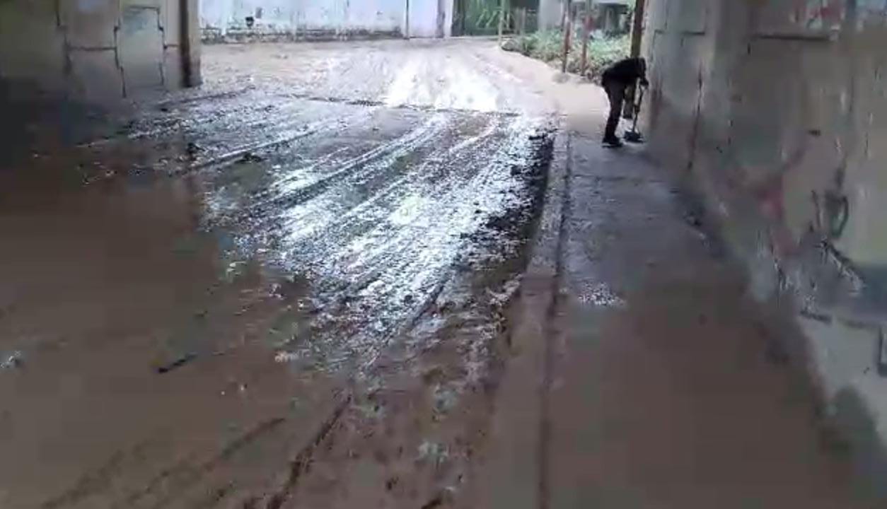 Atienden a sectores afectados con lluvias