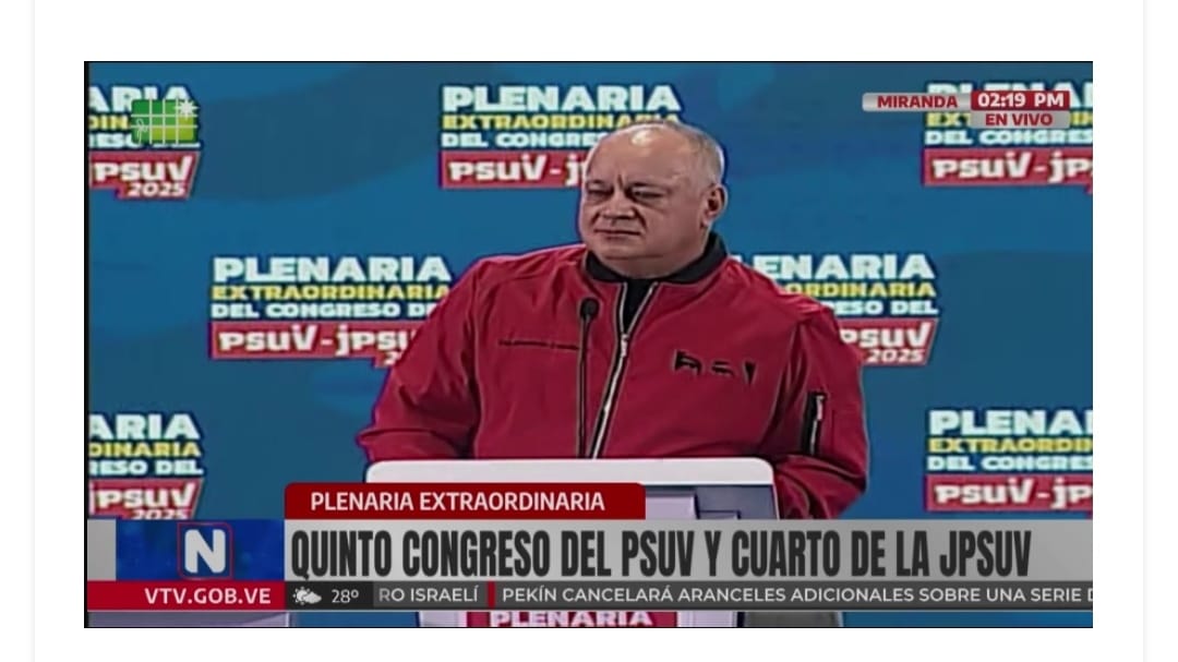 Cabello asegura que acciones de EE.UU son por los recursos naturales