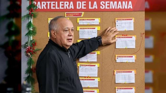 Cabello: “Venezuela no amenaza a nadie y decide quién vuela”