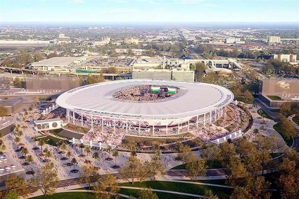 Inter Miami estrenará estadio en abril