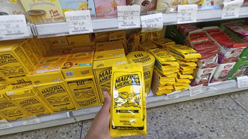 Maizina desde los 90 gramos en comercios