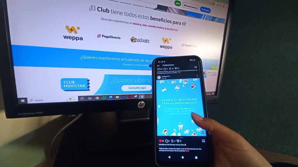 Movistar premia con entradas al cine