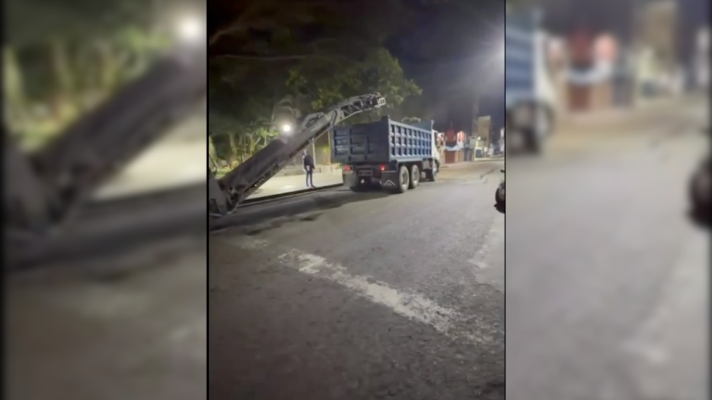 Retoman escarificación en vías de Los Teques