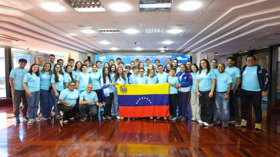 Venezuela rumbo a la Olimpiada de Robótica