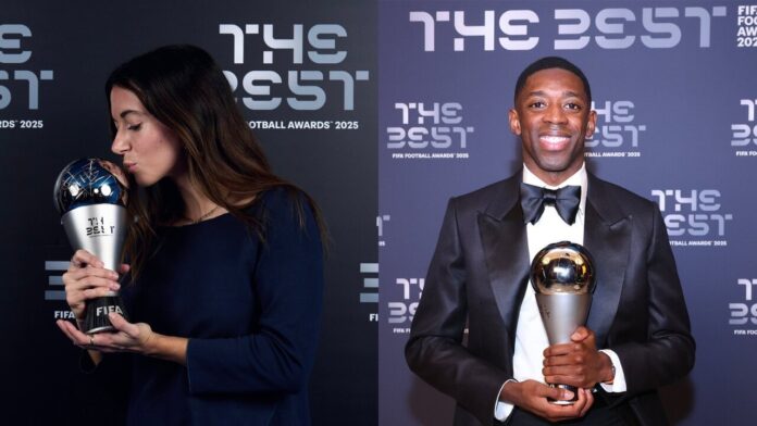 Dembelé y Aitana son los The Best del 2025