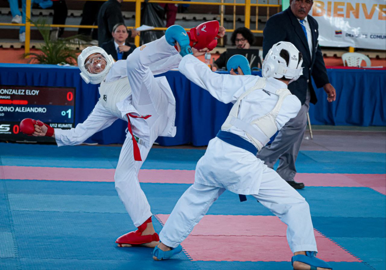 Miranda se coronó en pruebas de karate do