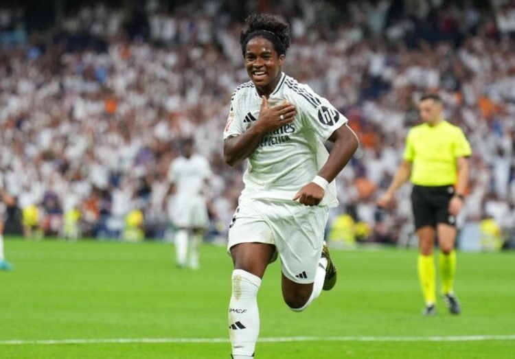 Endrick se despide del Real Madrid