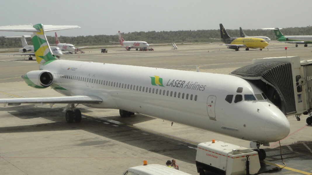 Laser cancela vuelos entre Caracas y Madrid hasta el 8-D