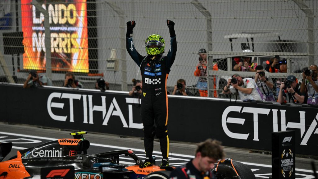 Norris se proclama campeón de la f1