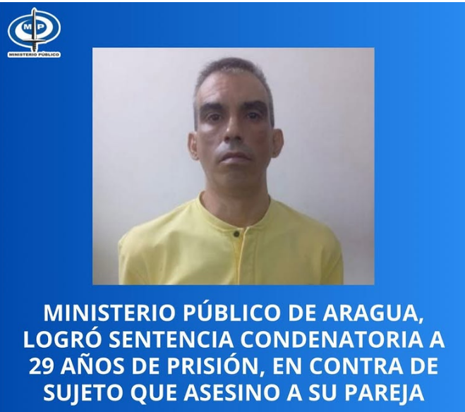 Pagará 29 años de cárcel por asesinar a su pareja