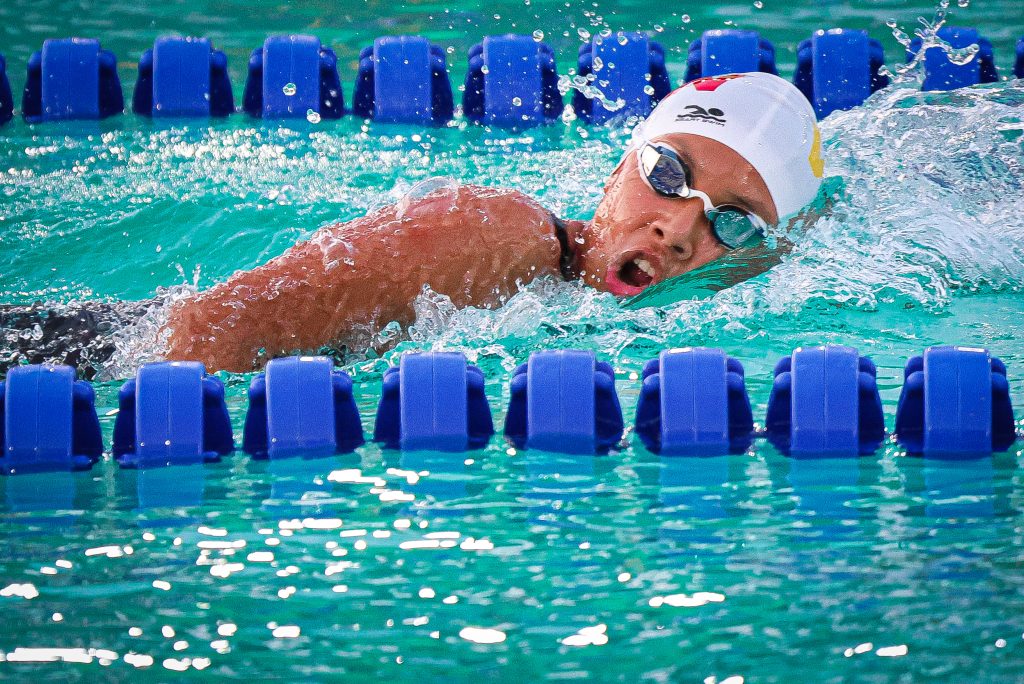 Miranda gana oros en el inicio de natación en Juegos Comunales