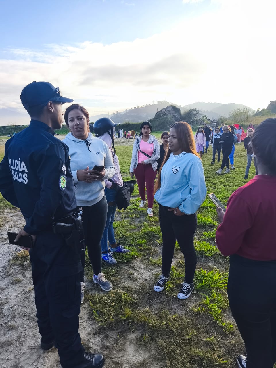 Autoridades evitan invasión en Los Salias