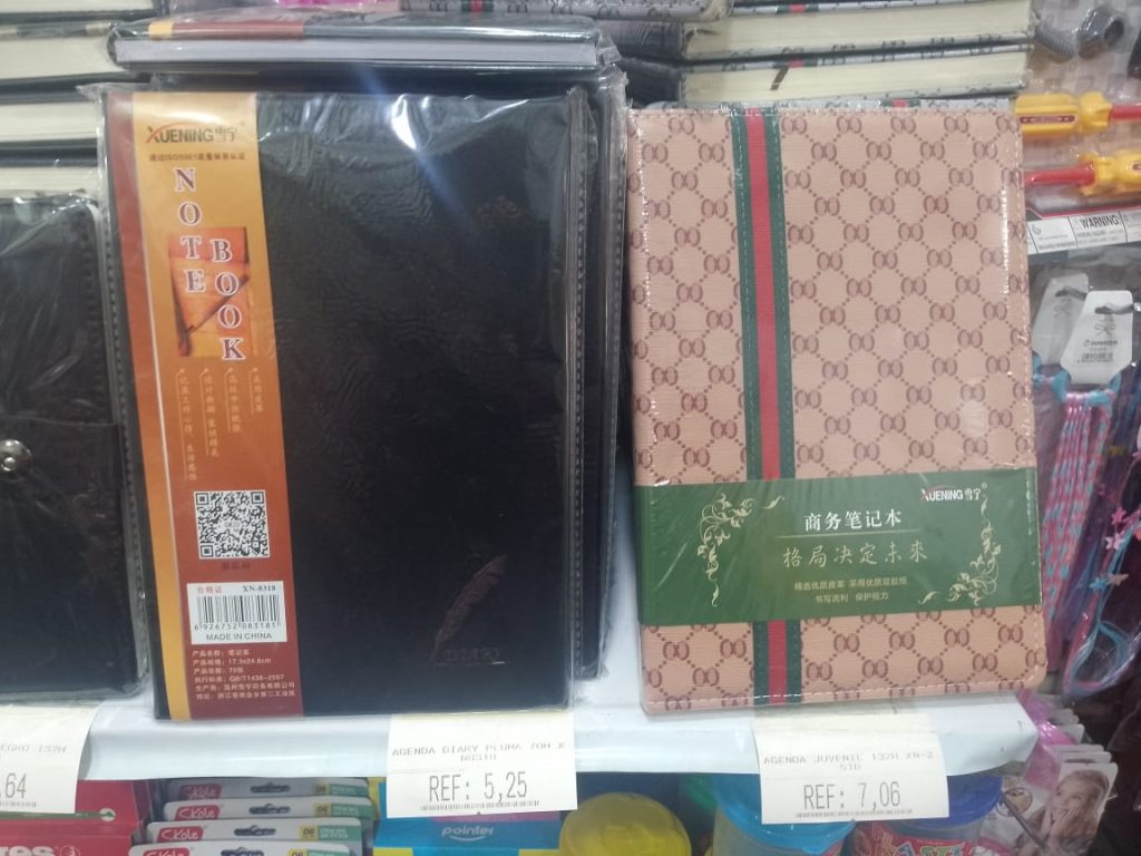 La agenda notas opción de regalo navideño