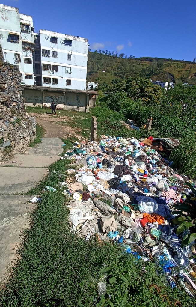 Alertan sobre un vertedero improvisado en El Paso