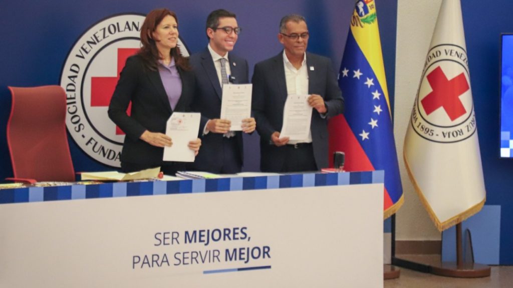 Cruz Roja Venezolana, CICR e IFRC renuevan acuerdo de cooperación