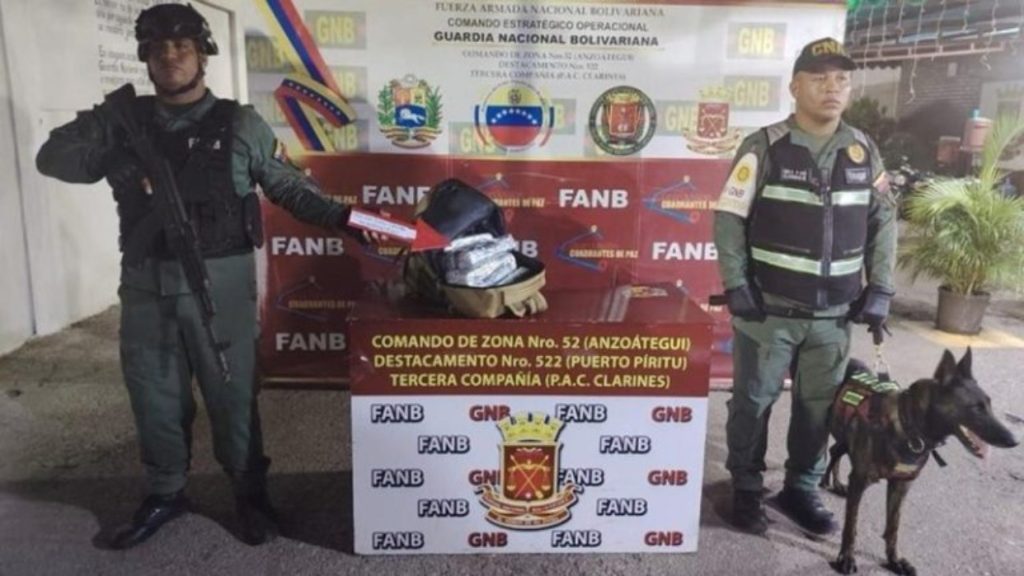Capturan a hombre que transportaba 15 kilos de cocaína