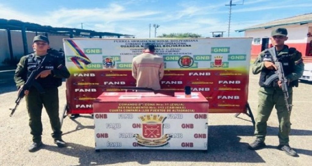 Presos dos sujetos por porte ilícito de armas