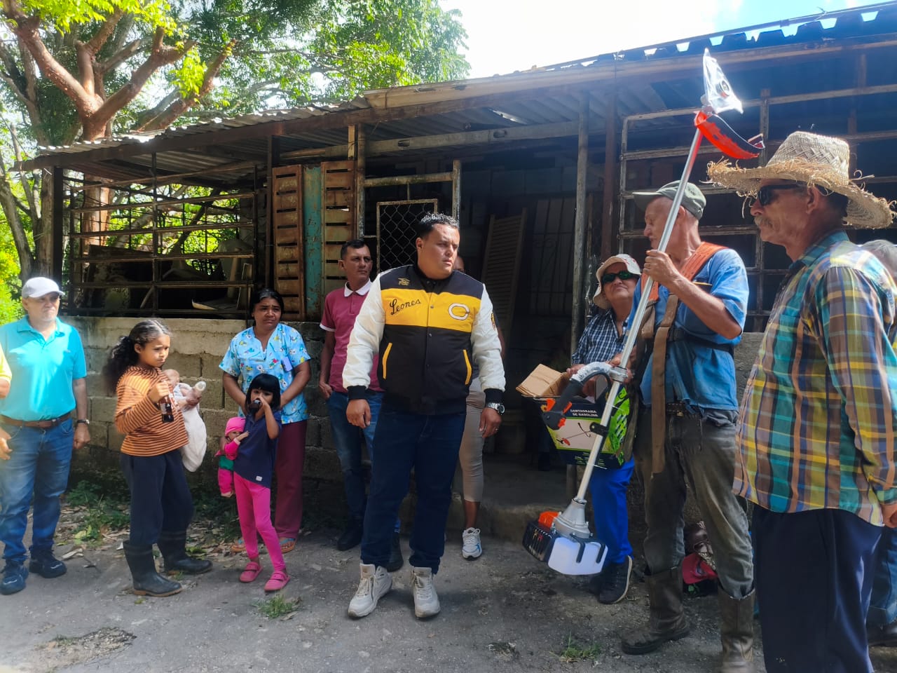 En Santa María tienen una nueva desmalezadora