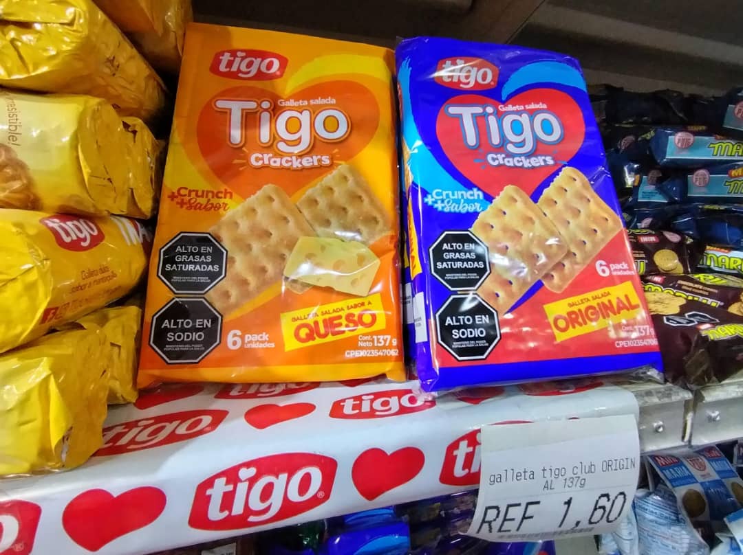Galletas Tigo se posicionan en Los Teques