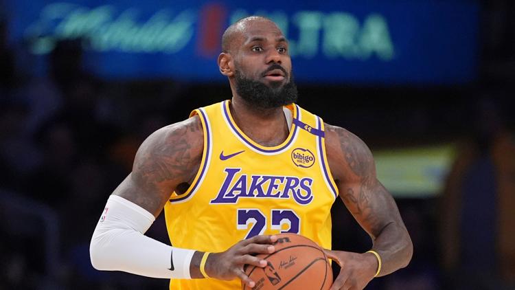 LeBron rompe su racha de anotación histórica
