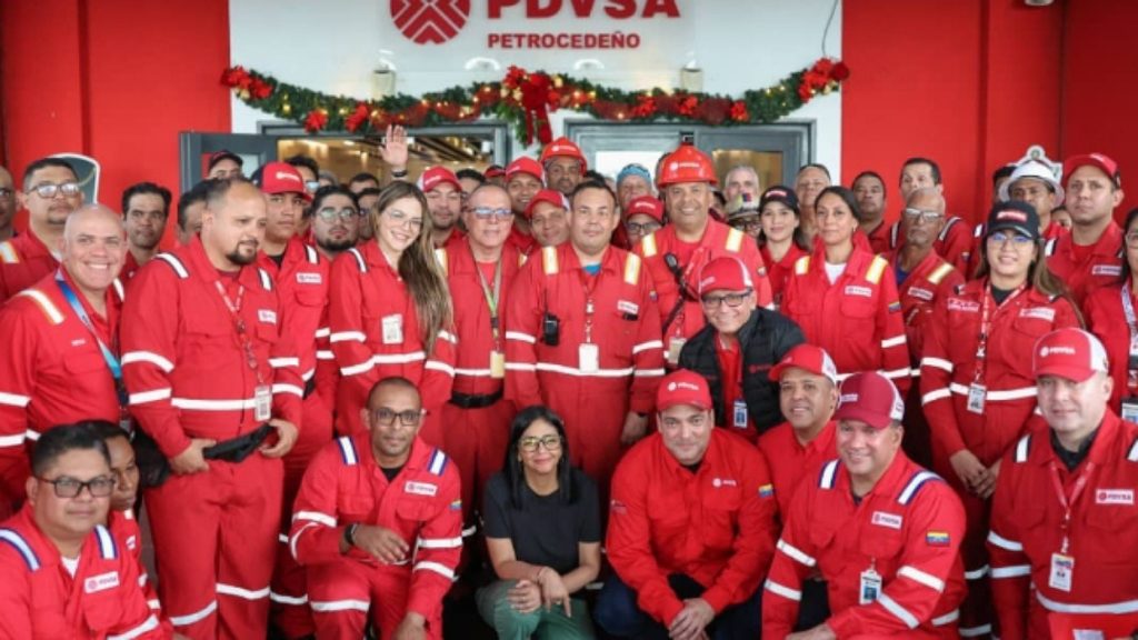 Delcy Rodríguez llama a la clase obrera a defender la soberanía