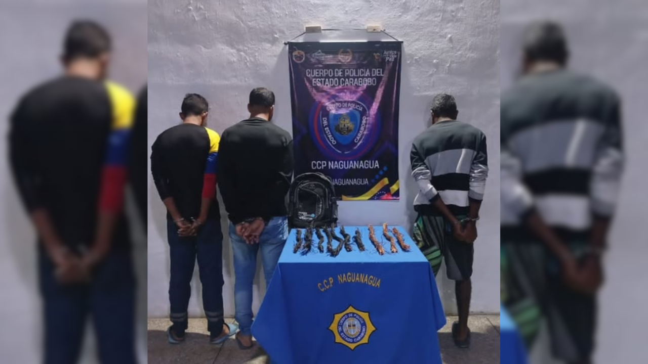 Desmantelada banda “Los Macus del Valle del Tuy”