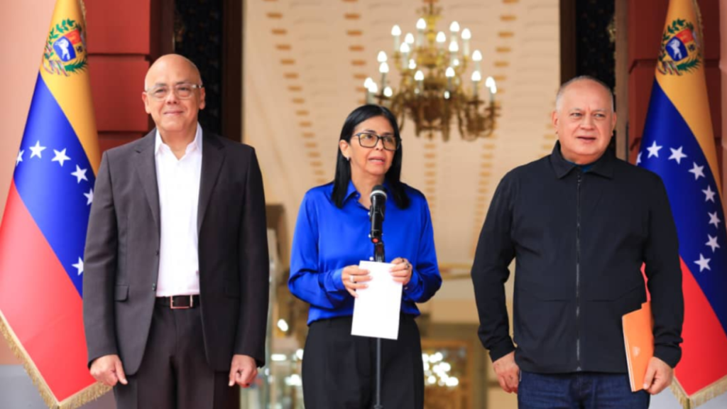 Delcy Rodríguez asegura que van 406 liberaciones