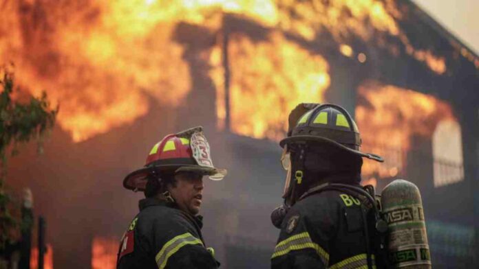 Detienen a sospechoso de provocar incendios en Chile