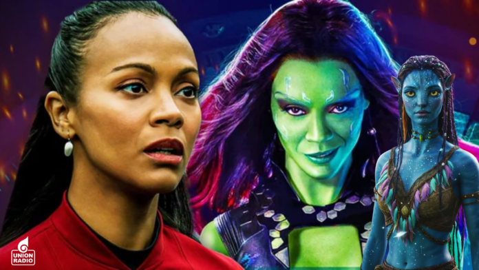 Zoe Saldaña la actriz más taquillera