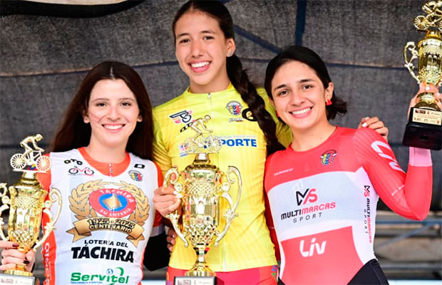 Aragua campeón absoluto de la Vuelta Ciclista al Táchira Femenina