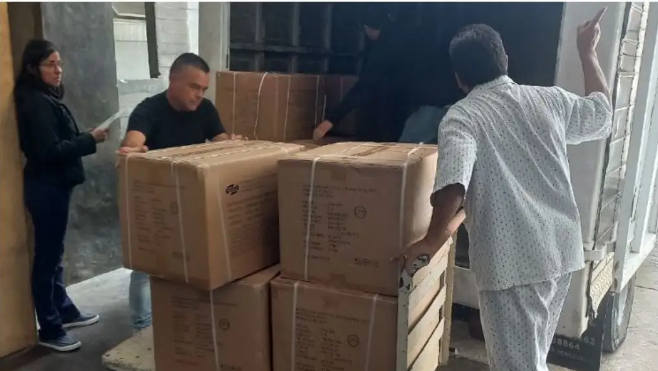 50.600 insumos médicos llegan a Miranda