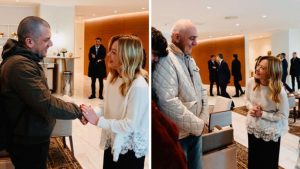 3 Meloni se reunio con