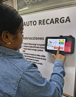 Servicio de autorecarga llega al Metro Los Teques