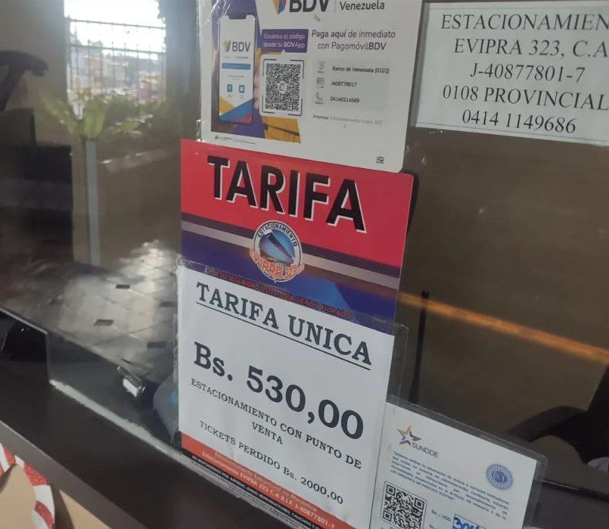Tarifas planas se mantienen en Los Teques