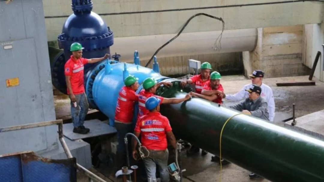 Hidrocapital culmina mantenimiento en el sistema Tuy lll