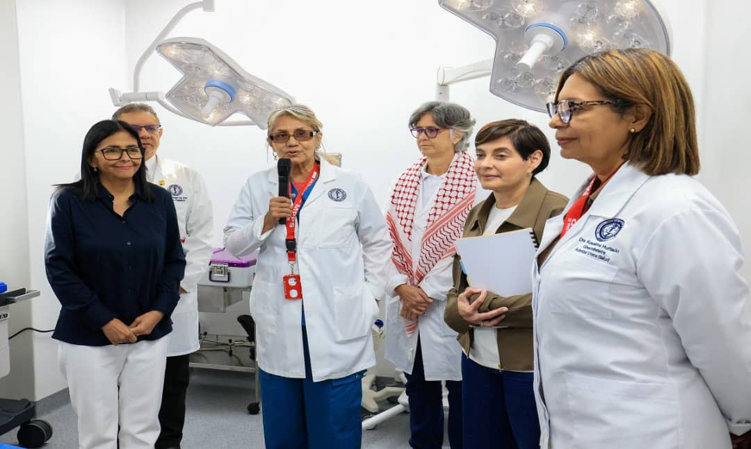 Delcy Rodríguez anuncia desbloqueo de recursos  de Venezuela