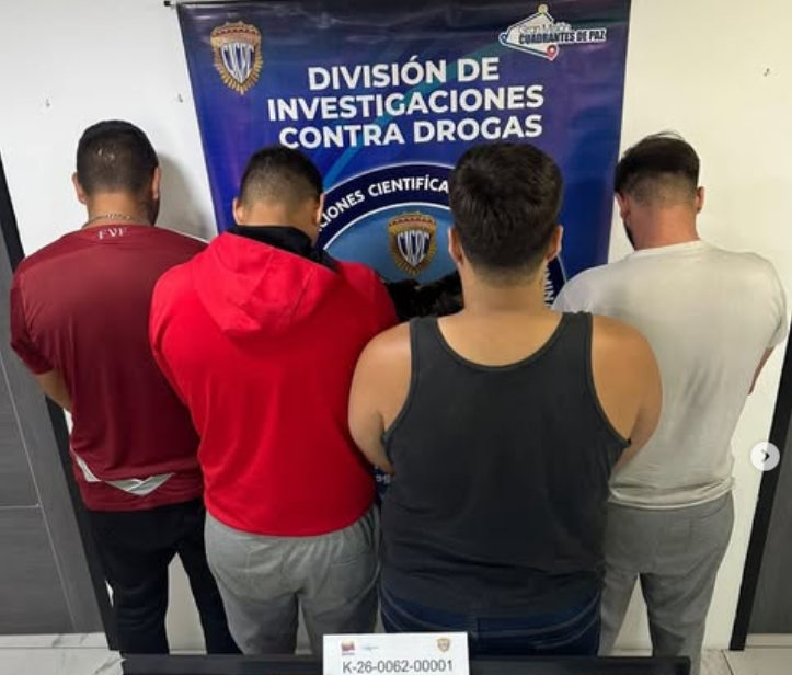Cuatro detenidos por posesión ilícita de drogas