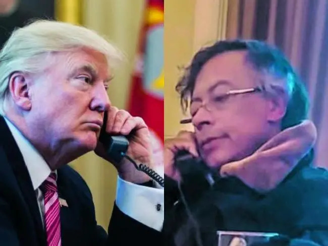 Trump y Petro sostuvieron conversación por llamada telefónica