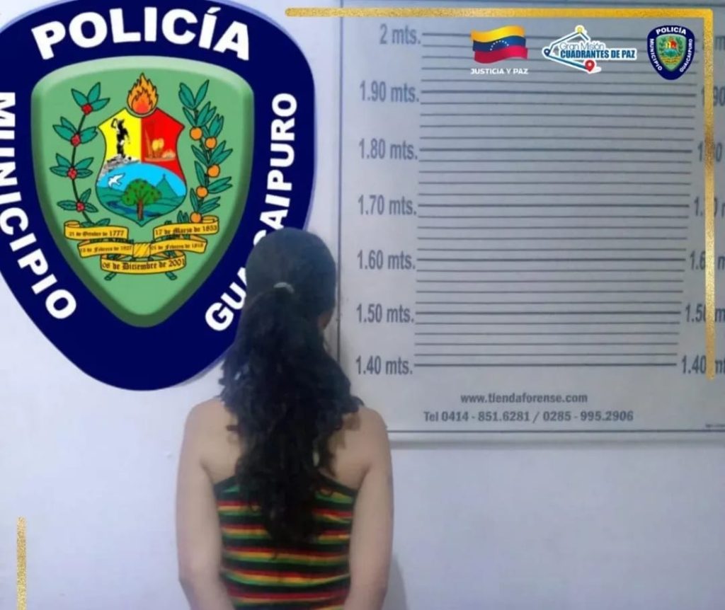 Arrestada por golpear a su madre