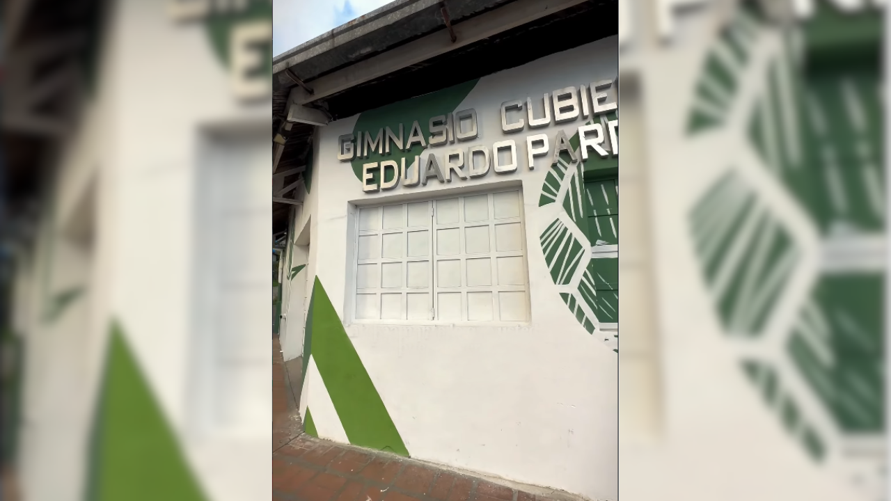 Reinauguran Gimnasio Eduardo Pardo en Carrizal