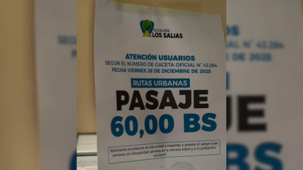 Supervisan cobro del pasaje en Los Salias