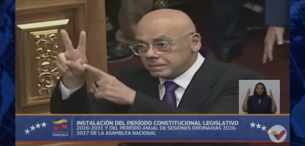 Jorge Rodríguez fue elegido como presidente de la AN