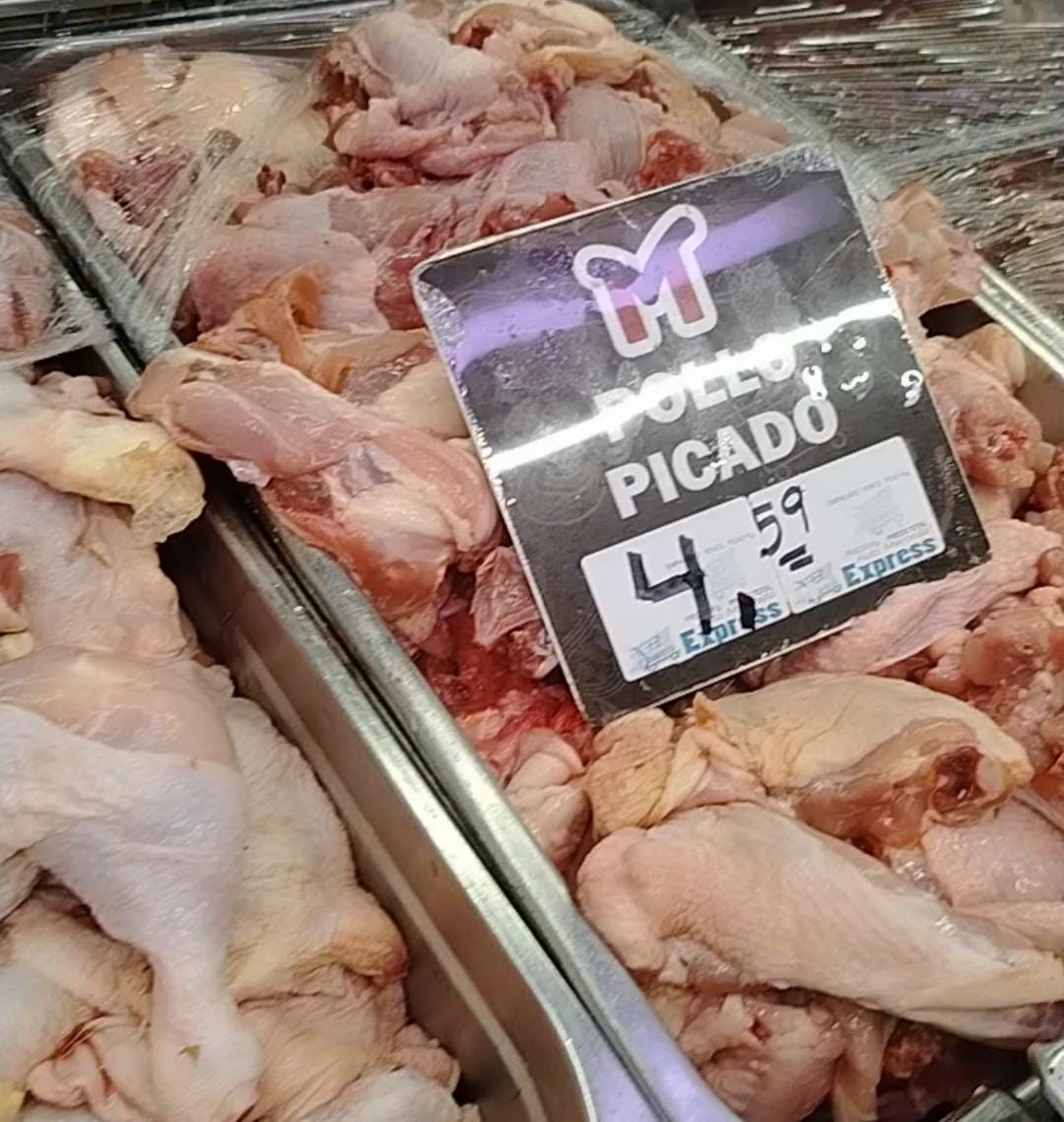 Bajas en pollo y carne continúan