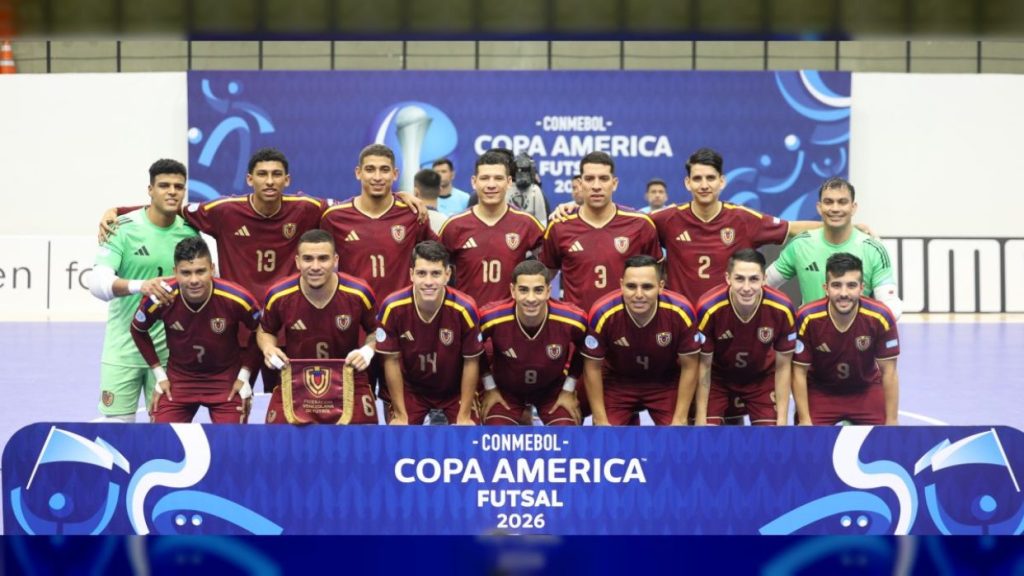 Venezuela se enfrentará a Argentina en semifinales de Futsal